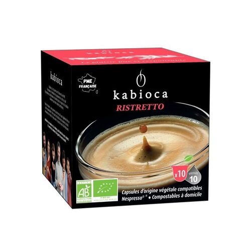 Café Bio Compostable Ristretto Compatible Nespresso - KABIOCA