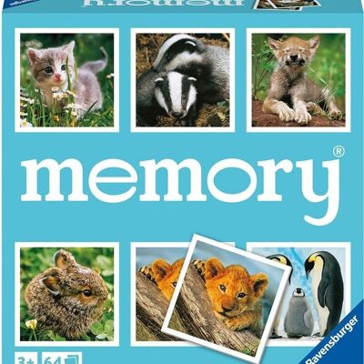 Grand Memory Bébés Animaux