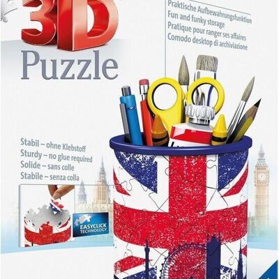 54 Piece 3D Pencil Pot Puzzle - Model chosen randomly
