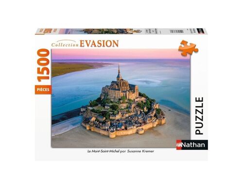 Puzzle 1500 Pièces Mont St Michel