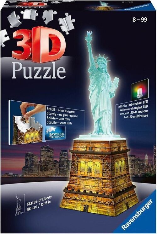 Puzzle 3D 108 Pièces Statue de la Liberté