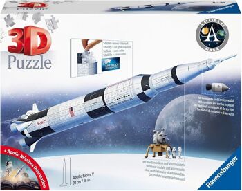 Puzzle 3D 432 Pièces Apollo Saturne 1
