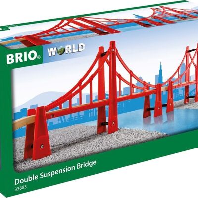 BRIO Doppelhängebrücke