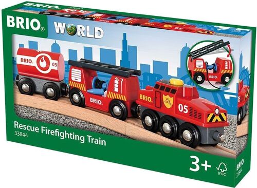 Train des Pompiers BRIO
