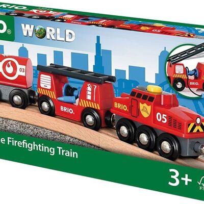 Train des Pompiers BRIO