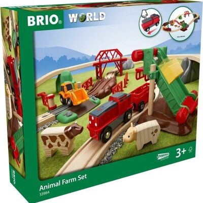 BRIO Farm und Locomotive Circuit