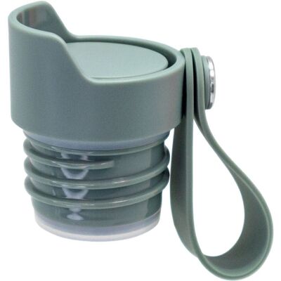 Green click & drink cap, compatible with Sport bottles