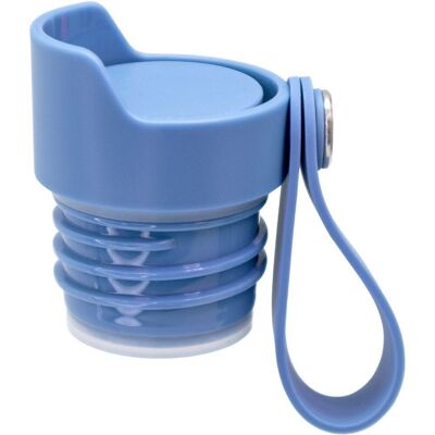 Blue click & drink cap, compatible with Sport bottles