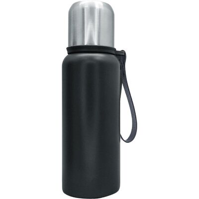Double Wall Stainless Steel Thermos 500ml Black Color