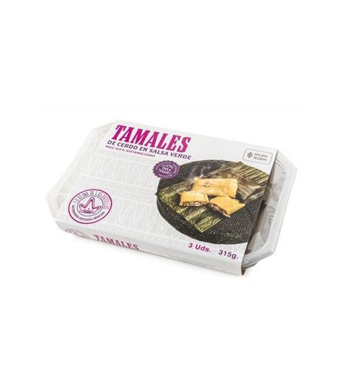 Tamales Cerdo Salsa Verde