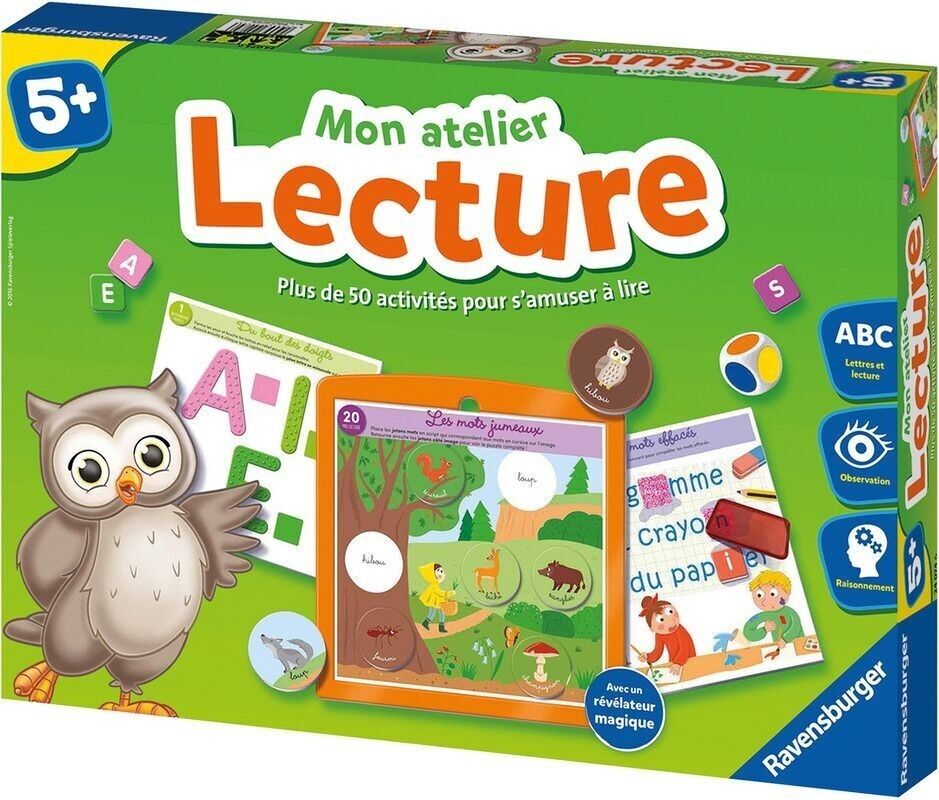 RAVENSBURGER - Il mio laboratorio di lettura