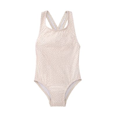 MAILLOT DE BAIN FILLE À POIS