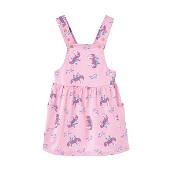 ROBE ENFANT CRABE ROSE 1