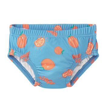 MAILLOT DE BAIN COUCHE ORANGE 3