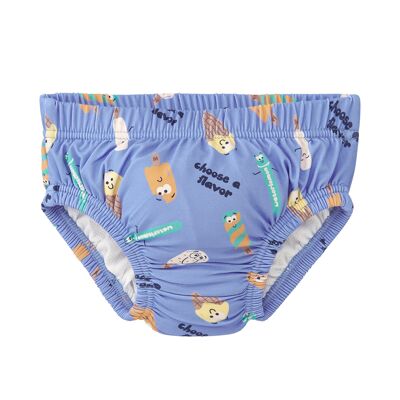 COSTUME DA BAGNO PANNOLINO BLU GELATO