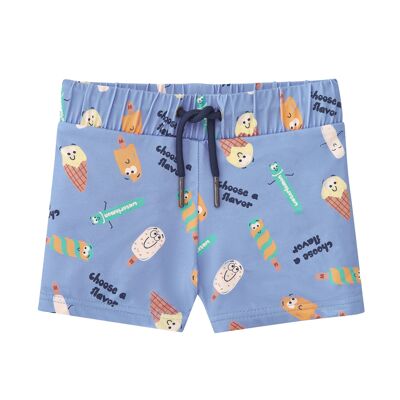 BOY'S BLUE ICE CREAM BOXER