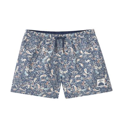 KINDER & PAPI PAISLEY MARINEBLAUER BADEANZUG