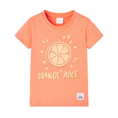 T-SHIRT BAMBINO ARANCIONE