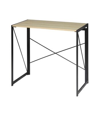 Bureau pliable style industriel - Longueur 100 cm 2