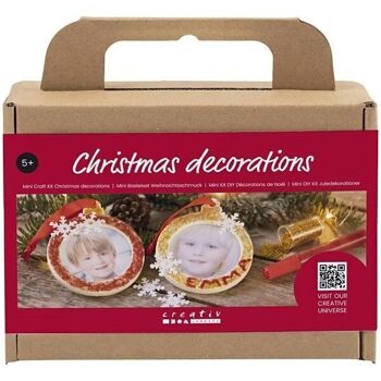 Kit DIY décorations de Noël - Cadres - 2 pcs 1