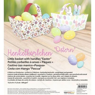Handle basket “Easter”