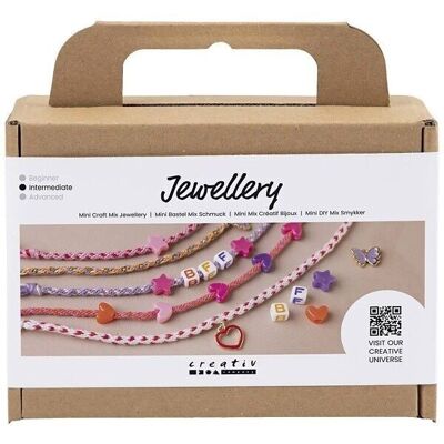 Kit DIY bijoux - Mix créatif - Bijoux d'amitié - 5 pcs