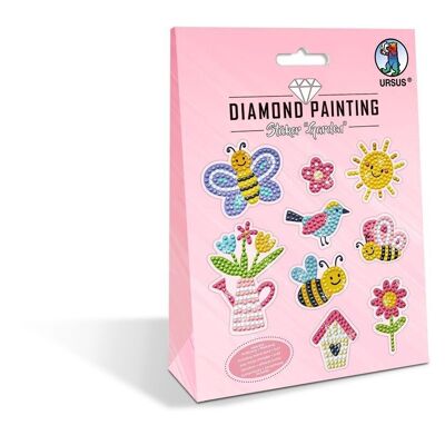 Adesivi con pittura diamante "Giardino"