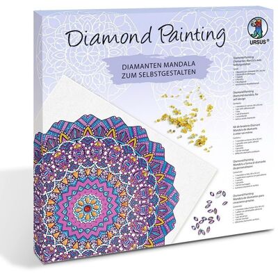 Set mandala per pittura con diamanti 8