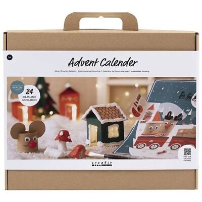 Children's Advent calendar - Recycling - 24 creative projects