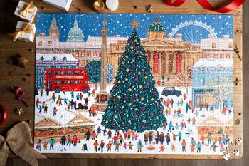 Puzzle London Christmas – Trevell – 1000 pièces 2