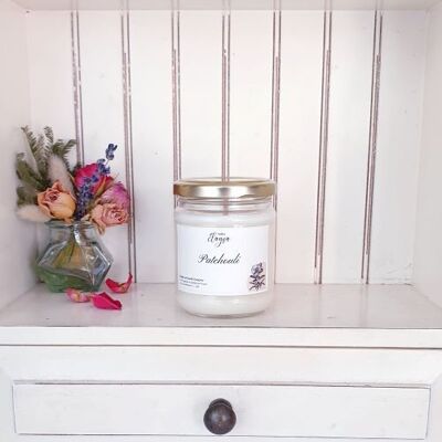 Patchouli scented candle 200grs