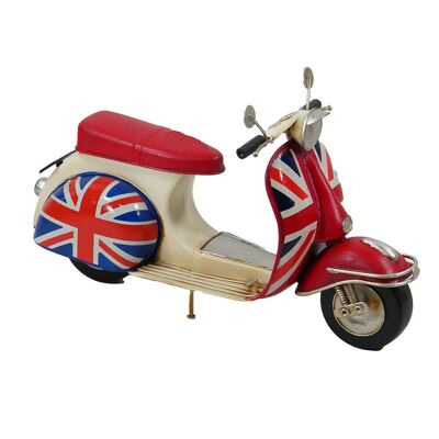 Modello in miniatura in latta di ScooterBike Inghilterra