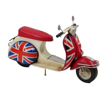 Modèle miniature en étain ScooterBike Angleterre 1