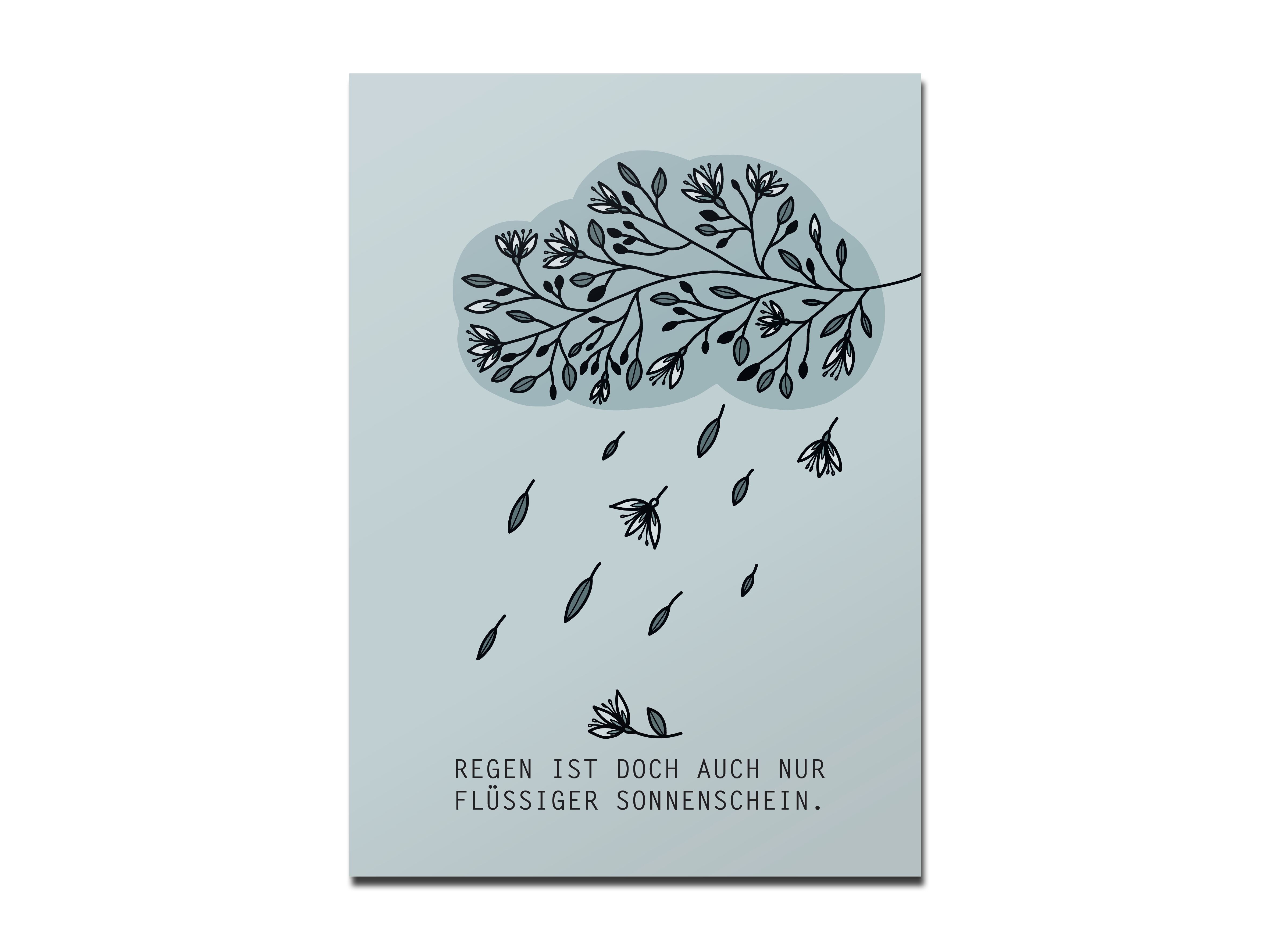 Nuvola e sole da cartolina