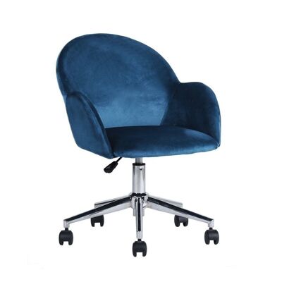 Office chair on casters with armrests - I