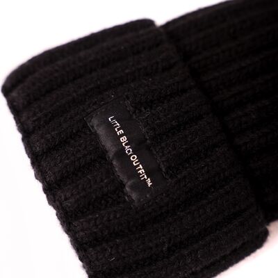 Cappello invernale unisex da bambino in cashmere foderato in raso - Collezione Signature