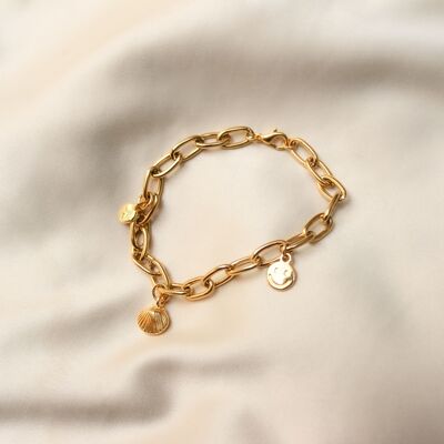 Pulsera Noa ♡ charms oro