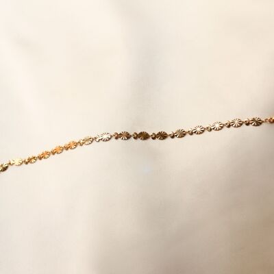 Buy wholesale Luck bracelet heart with diamonds, 18 k yellow gold