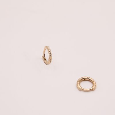 CLASH XS hoop earrings