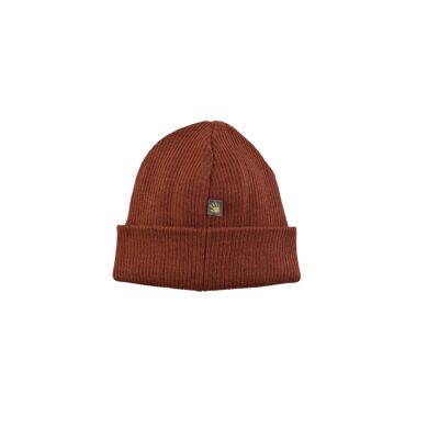 MERINO Doppio strato | CAPPELLO | RUGGINE | 0-12/18 mt