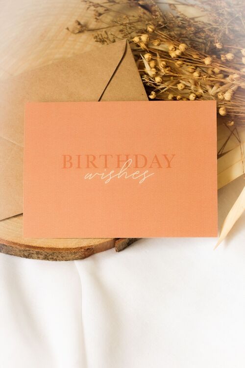 Greeting card | Birthday wishes