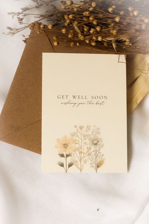 Greeting Card | Get well soon