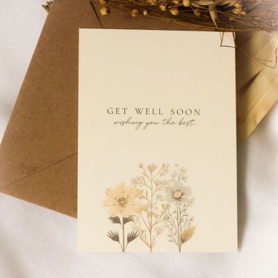 Greeting Card | Get well soon
