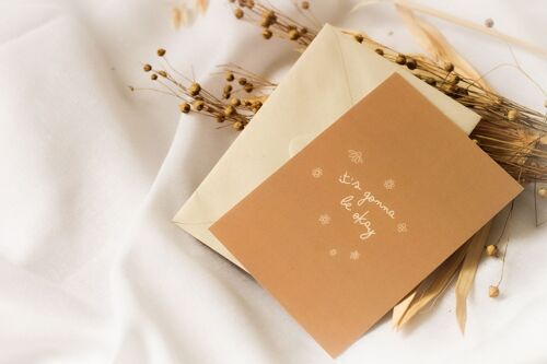 Greeting card | It's gonna be okay