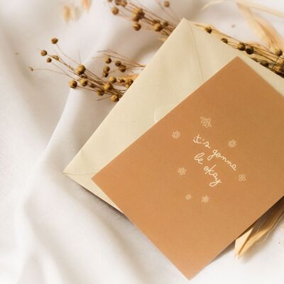 Greeting card | It's gonna be okay