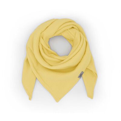 Baby muslin scarf • Lemon