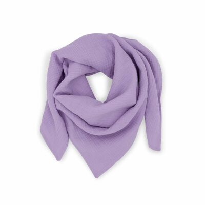 Echarpe mousseline bébé • Lilas