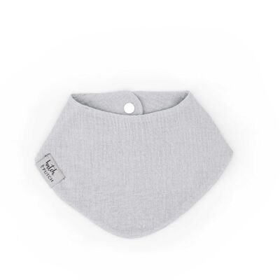 Muslin Bib • Light Grey