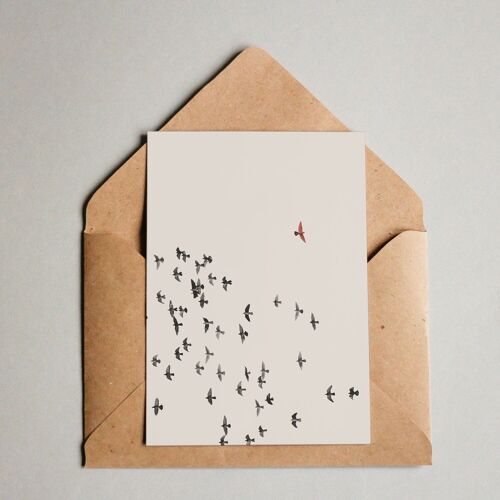 Postkarte Birds #1