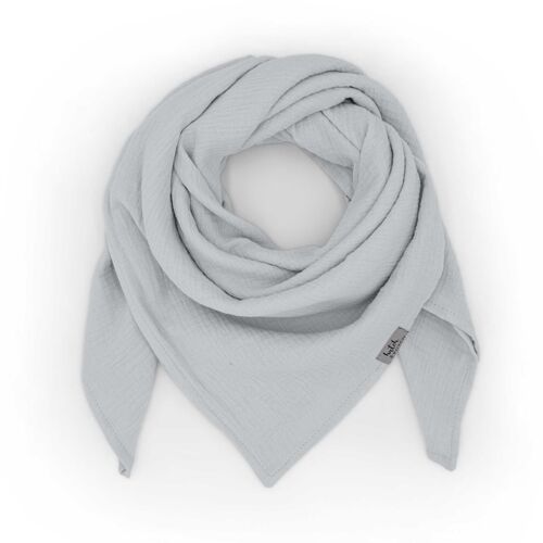 Musselin-Halstuch Erwachsene • Light Grey